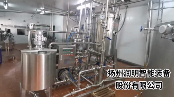 揚(yáng)州潤明過濾機(jī)在安徽料酒使用現(xiàn)場